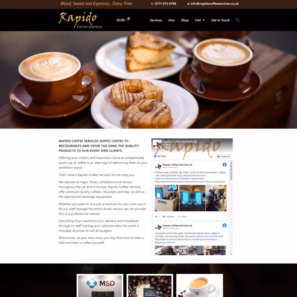 Rapido Coffee Services