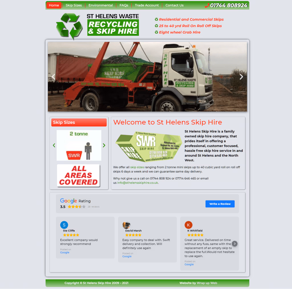 St Helens Skip Hire