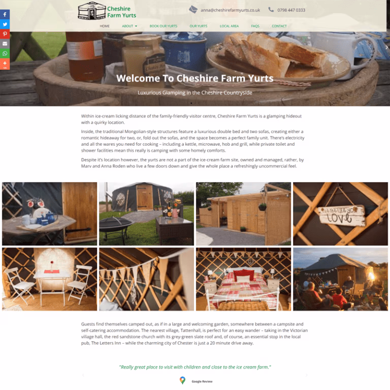 Cheshire Farm Yurts
