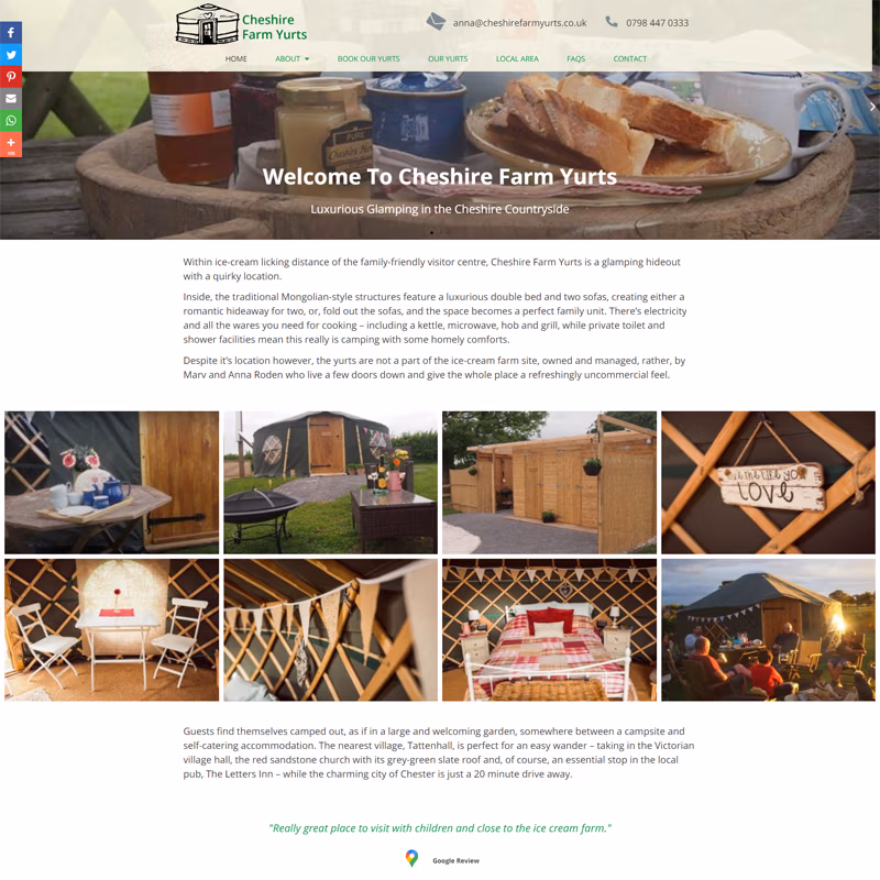 Cheshire Farm Yurts